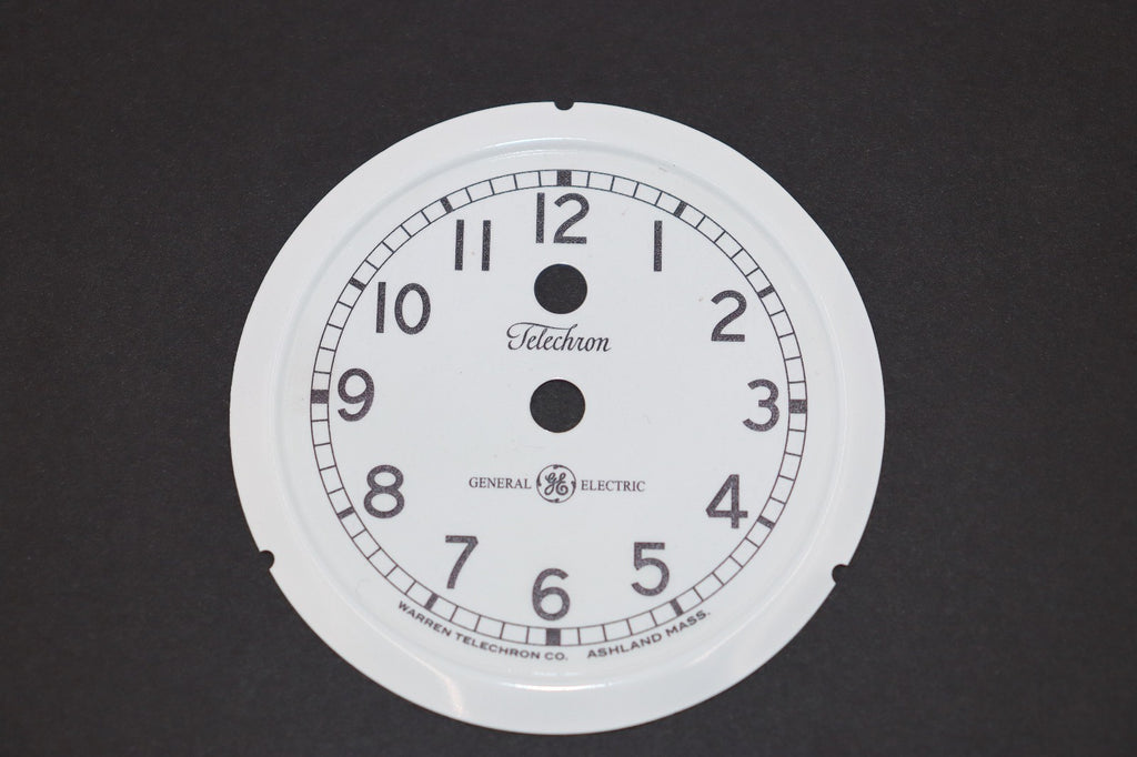 Antique GE Monitor Top Refrigerator Clock Face Decal (Decal Only)