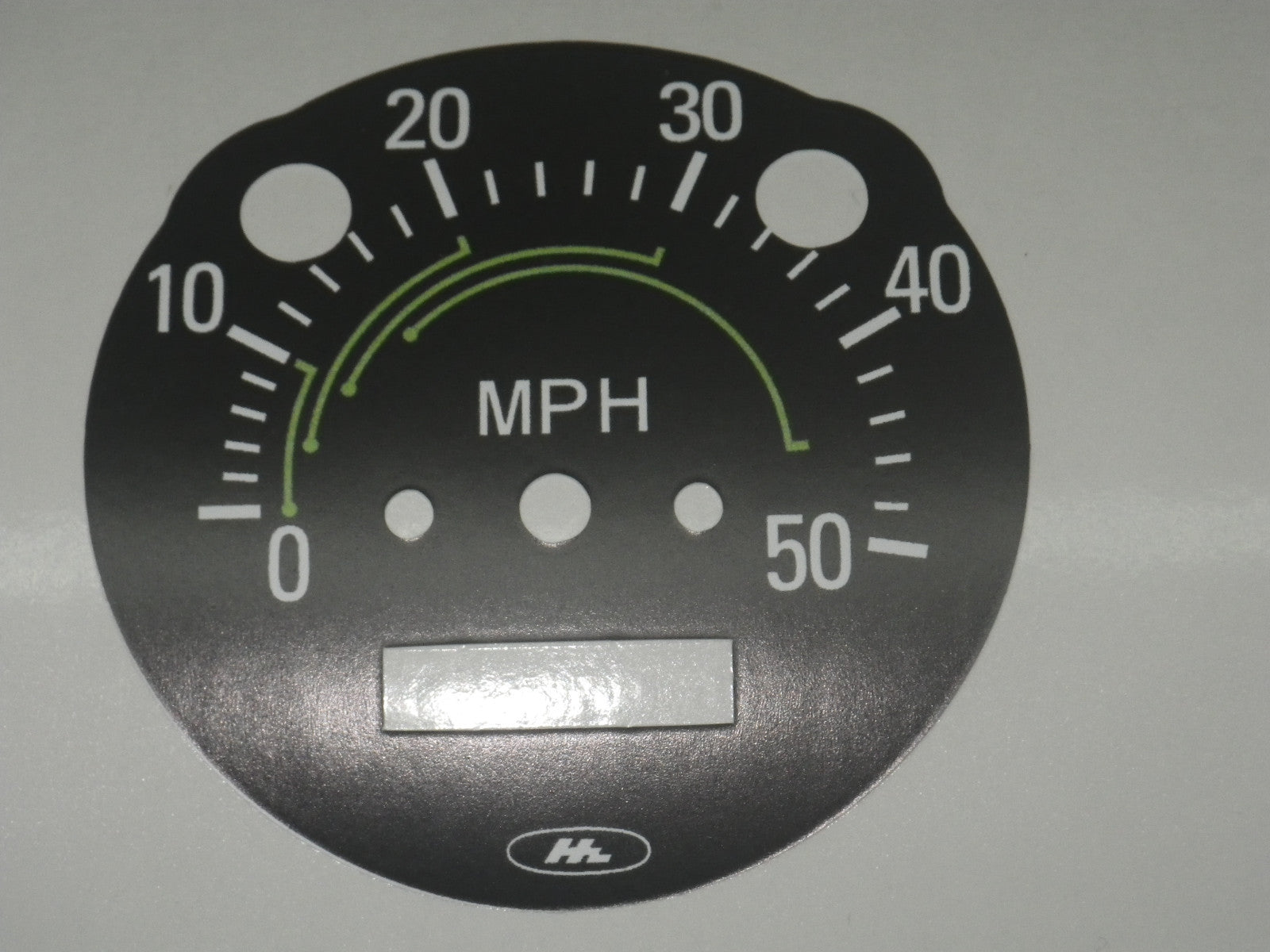 Honda CT70 Speedometer Decals Four Speed Round, Trail 70 Speedometer 4 Speed