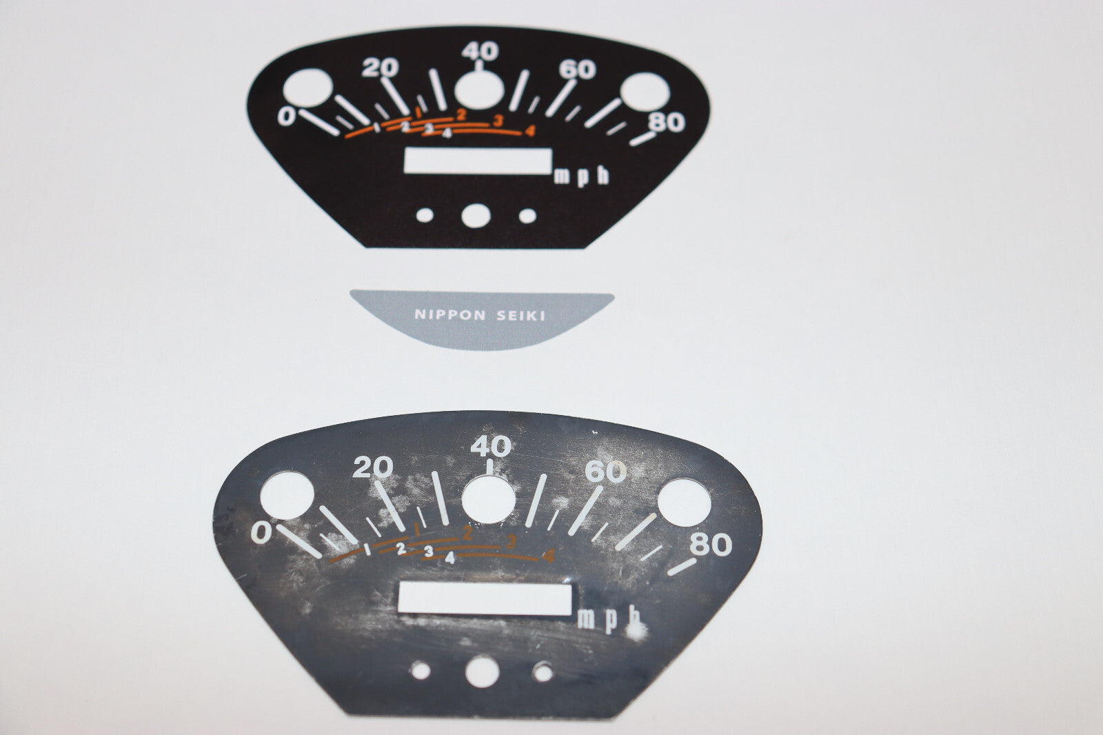 Honda CT90 K1 Speedometer Decals 1969 CT90 K1b Speedometer Restoration Decal