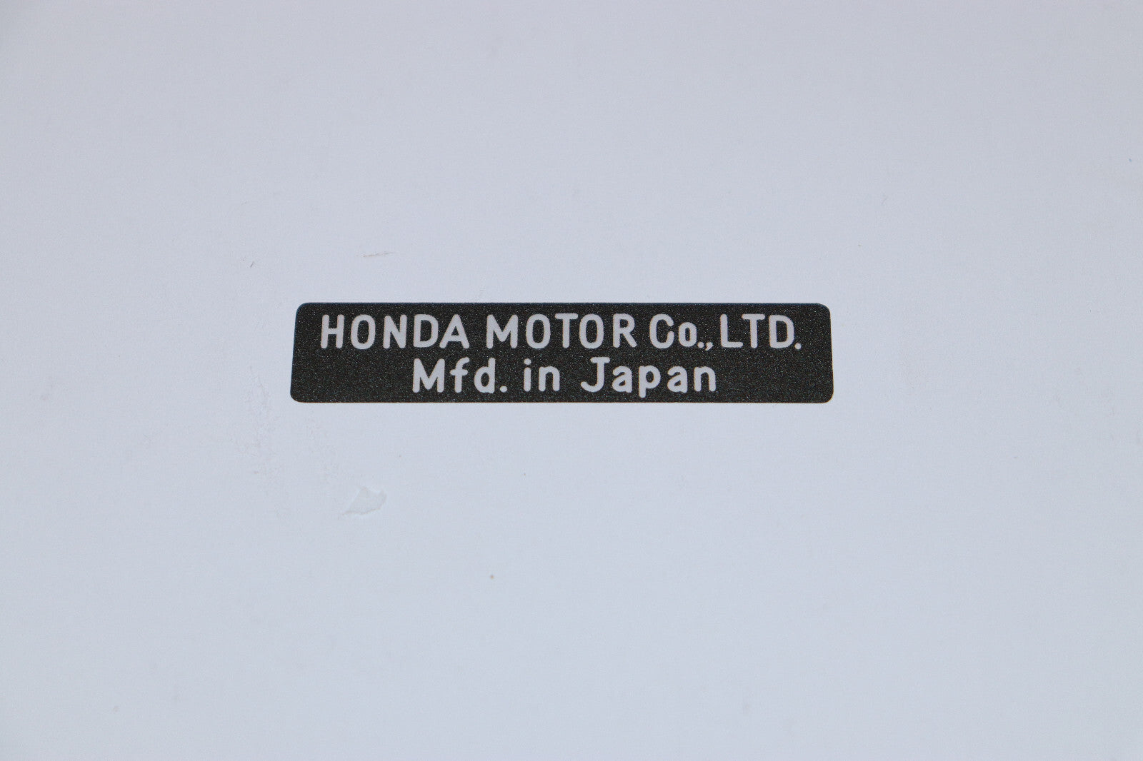 Honda CA77, Honda Dream, Made in Japan, Headtube Decal