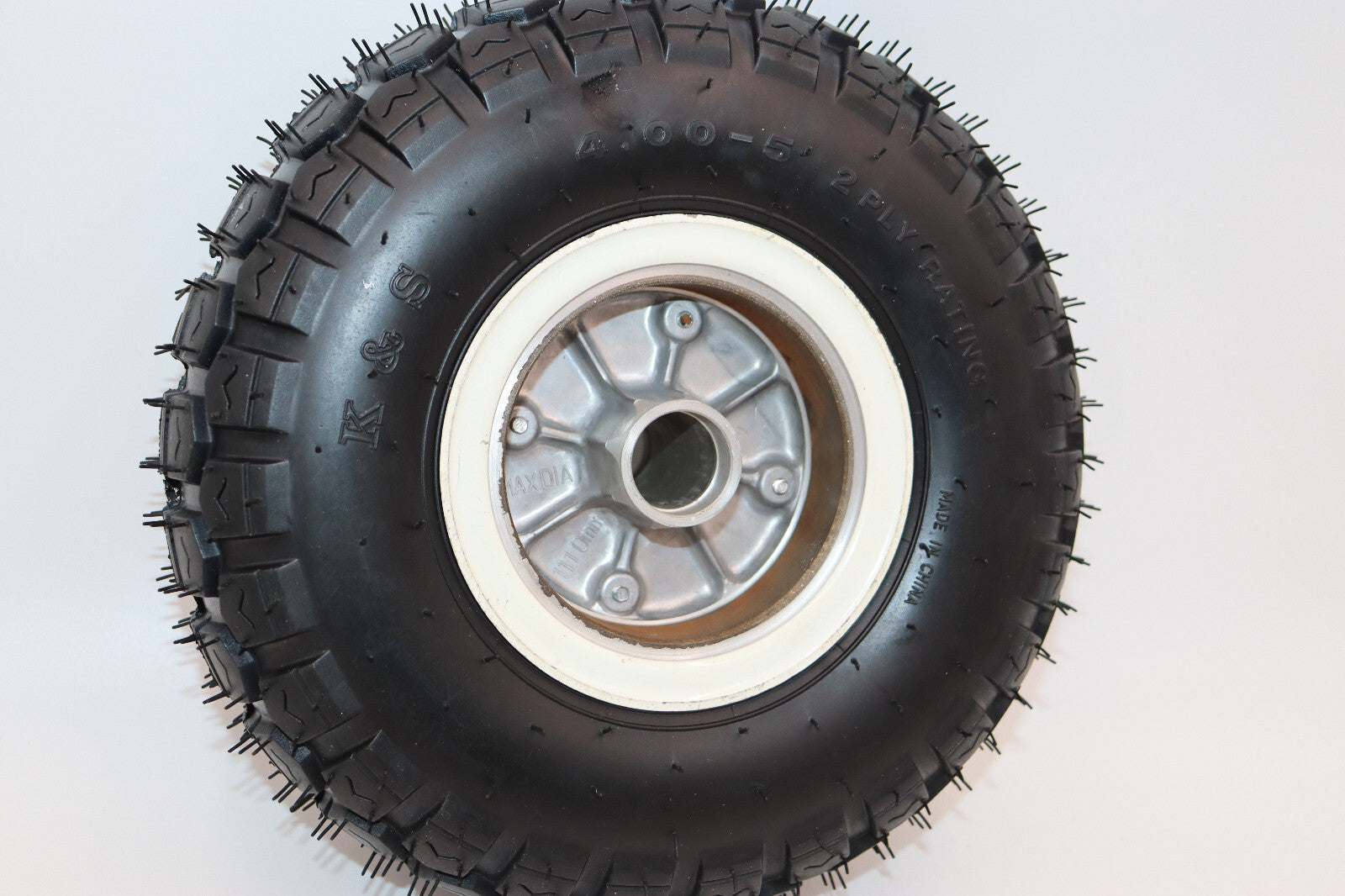 Honda  QA50 K0 1970-1972 Tire 4.00x5 NEW Correct Tread Pattern. HUB NOT INCLUDED