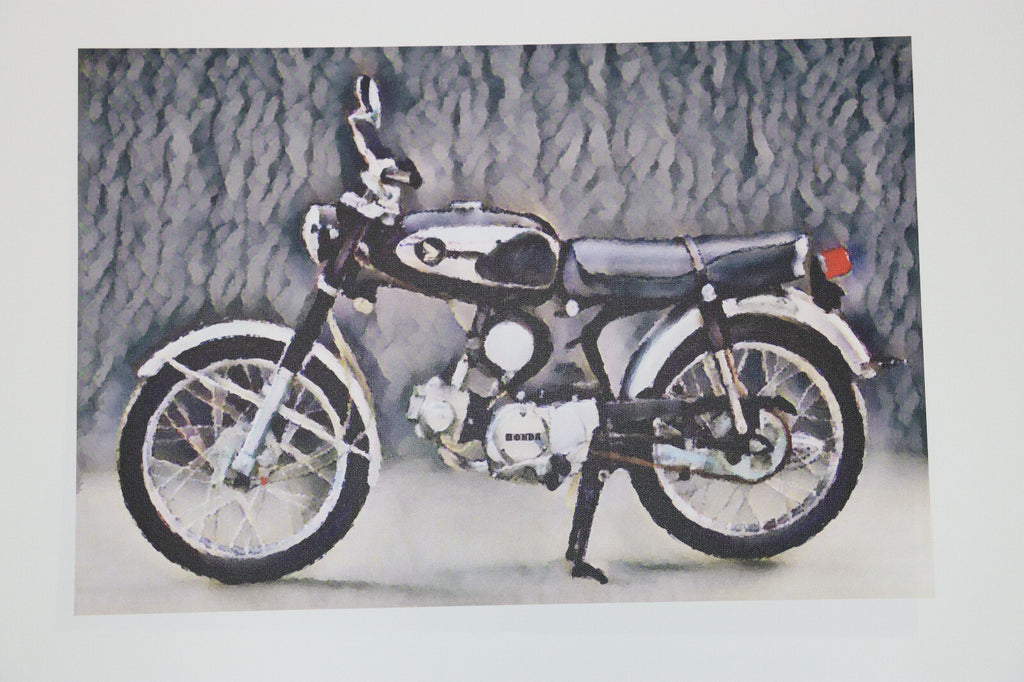 Honda S90, Super90  Print on Canvas S 90