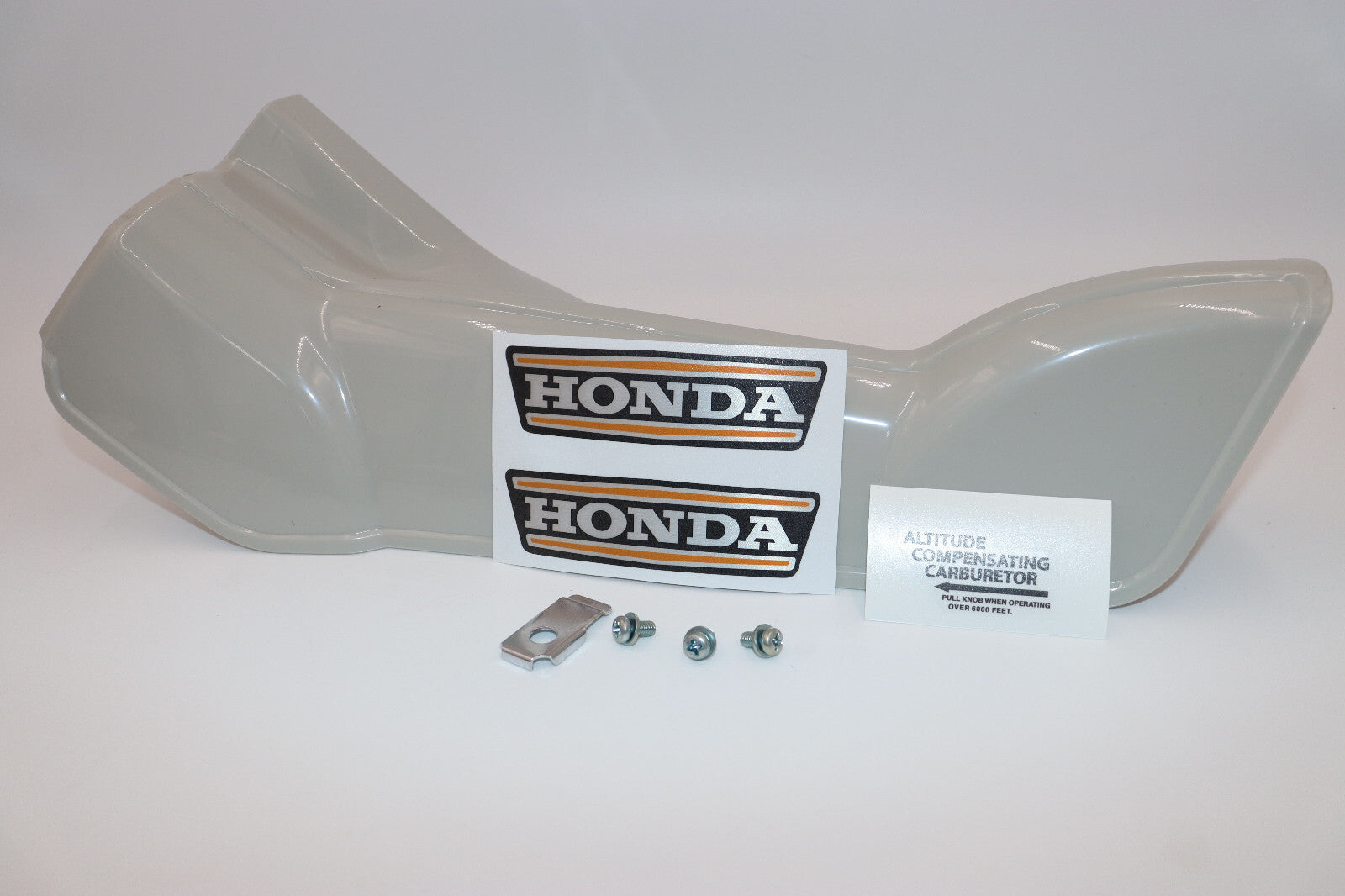 1972-73 HONDA CT90, Trail90 Down Tube Cover CT90 K4-K5 With Decals & Hardware