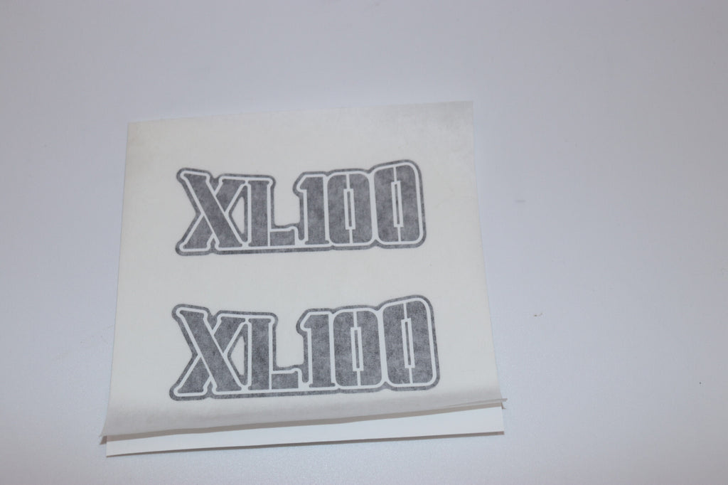 1974 Honda XL100 Fuel Tank and Side Cover Decal SET