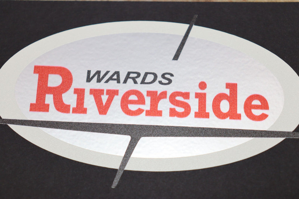 Vintage RIVERSIDE Tank Decals Montgomery Wads Benelli