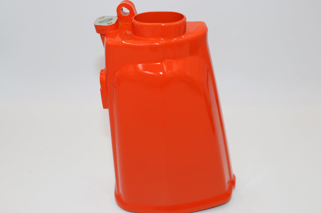 1976 1977 Honda CT90 Down Tube Cover, Air Box, & Battery Cover SHINY ORANGE
