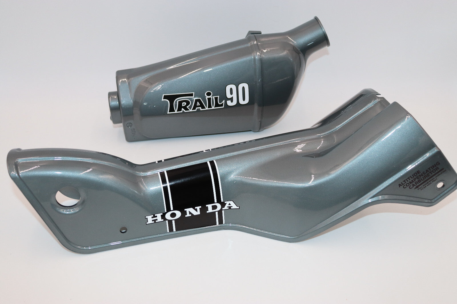 1971 Honda CT90  Down Tube Cover & Air Filter Box NEW  with Decals