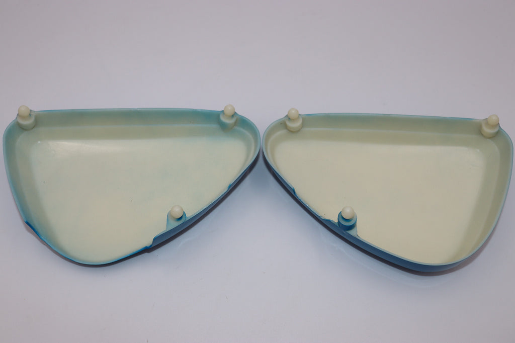 1972 Honda SL70 K0 Frame Side Covers Left & Right Reproduction Plastic