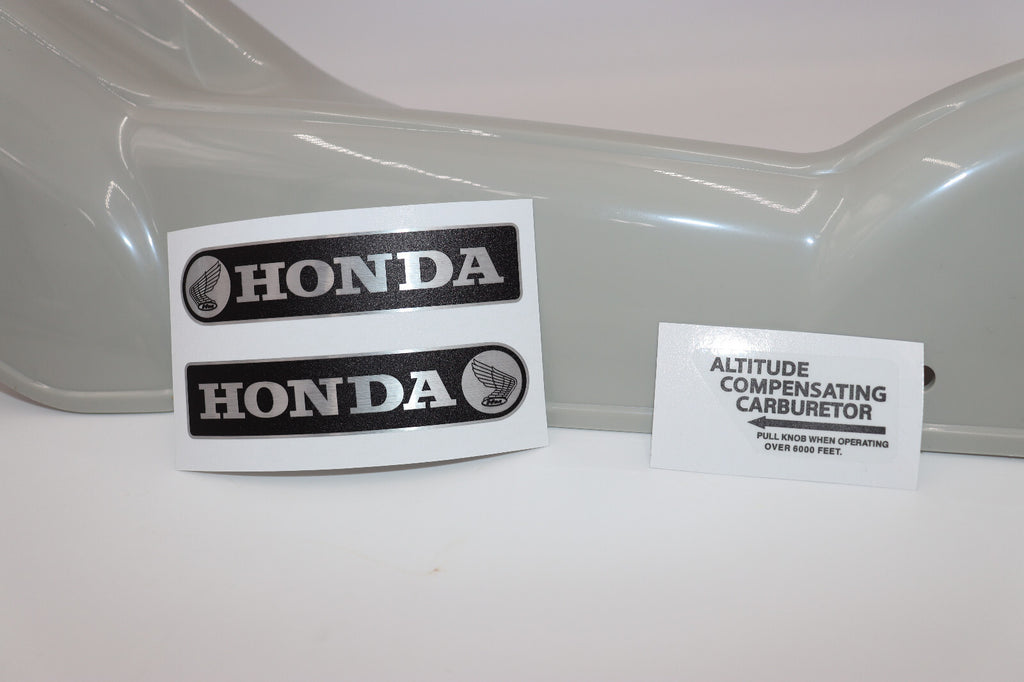 1969 HONDA CT90, Trail90 Down Tube Cover 1969 CT90 With Decals