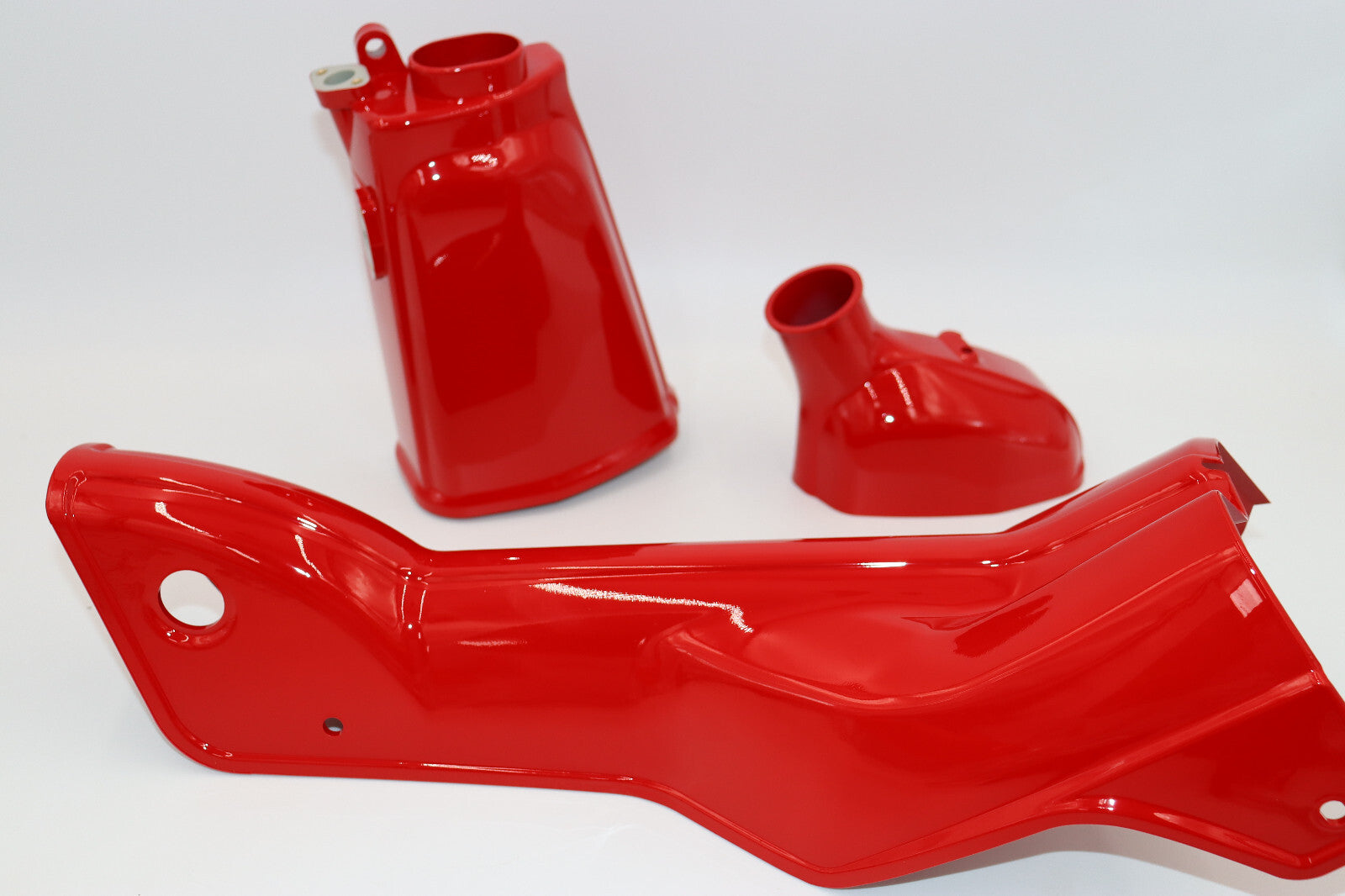 Honda CT110 Down Tube Cover & Air Cleaner Box 1982-1986 MONZA RED