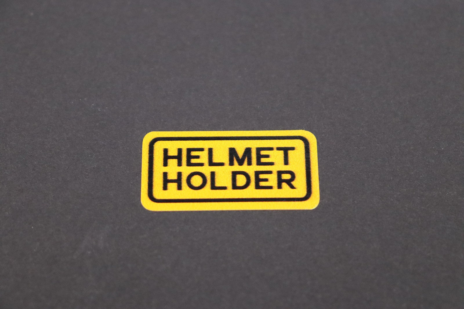 HONDA HELMET HOLDER DECAL STICKER LABEL NEW