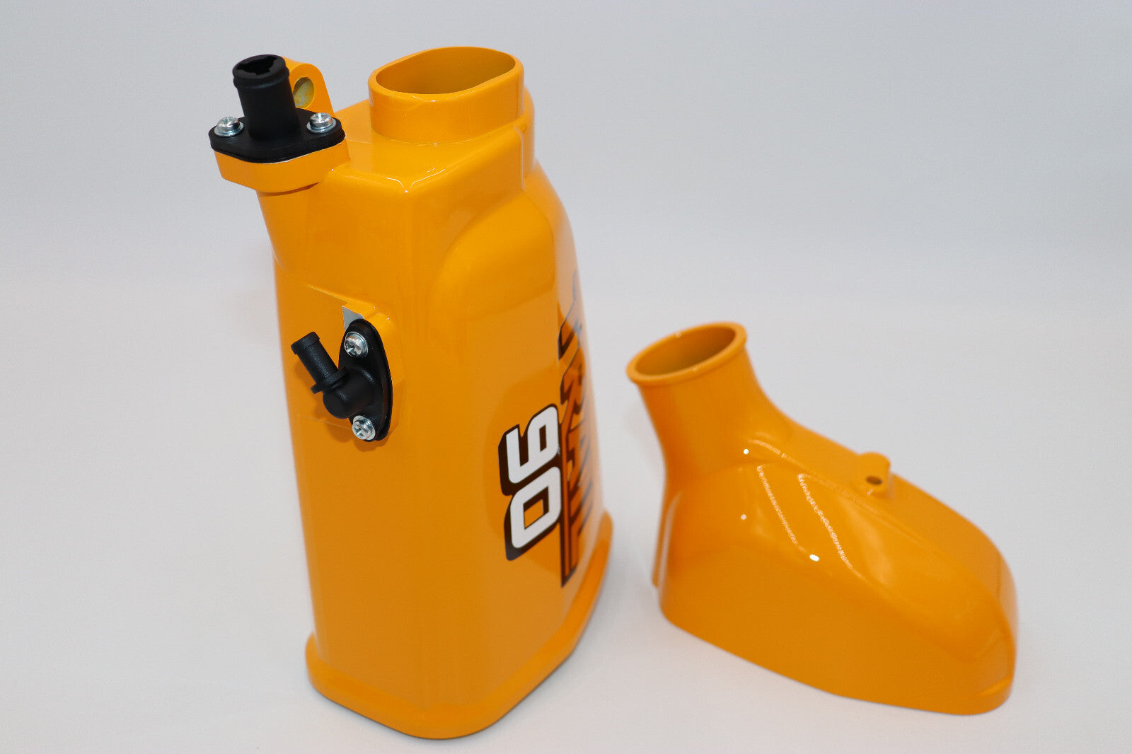 1978 Honda CT90 Down Tube Cover & Air Filter Box BRIGHT YELLOW Trail90 1978