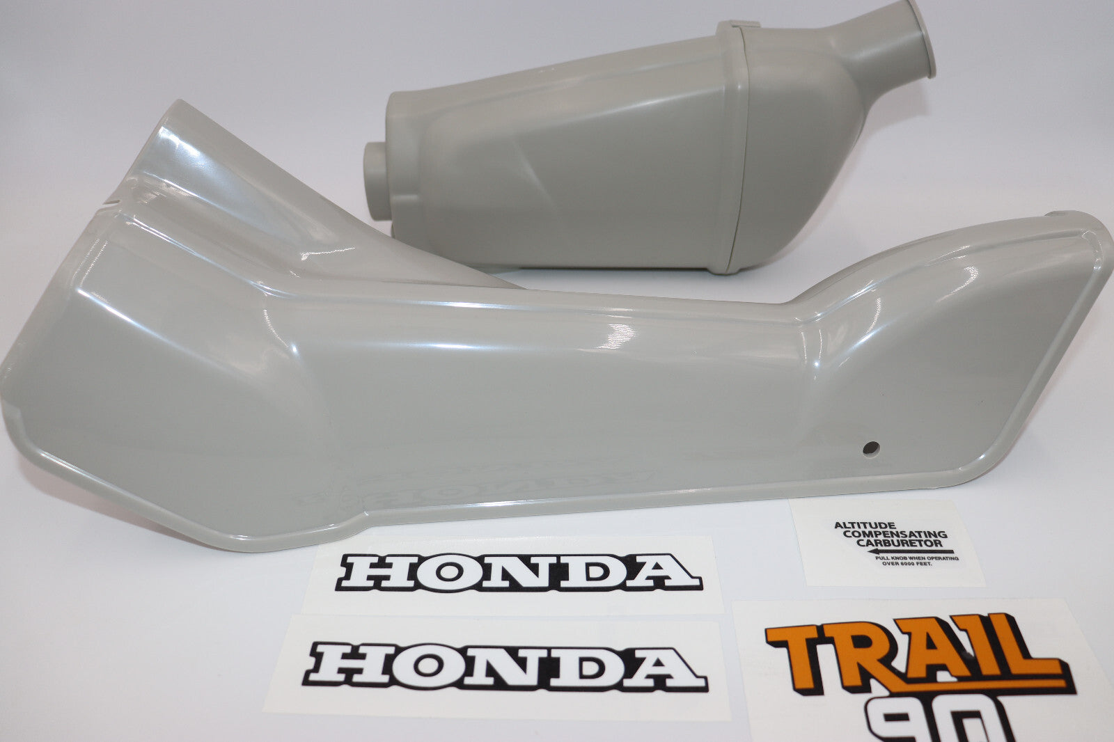 1978 Honda CT90 Air Filter Box & Downtube Cover Trail 90 Air Filter Housing NEW