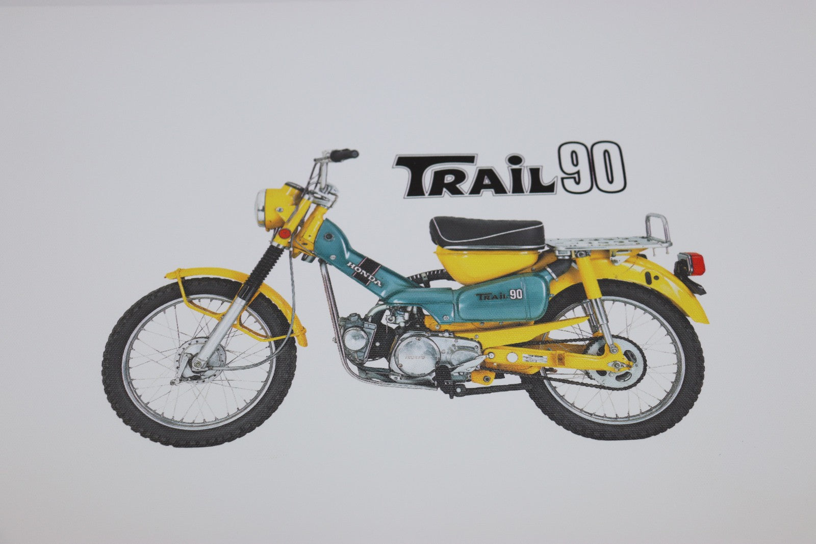 Honda Trail 90 Print on Canvas. CT90 K2