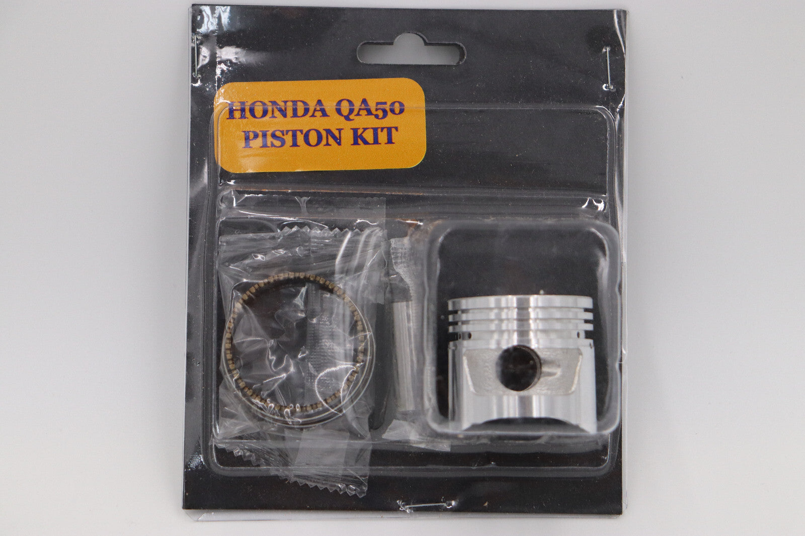 Honda QA50 Piston Kit with Rings, Wrist Pin and Circlips .25 oversize NEW
