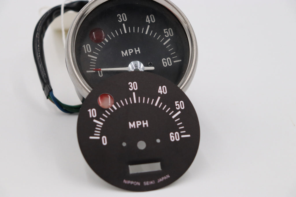 Honda SL70 Speedometer Overlay Decal for Restoration
