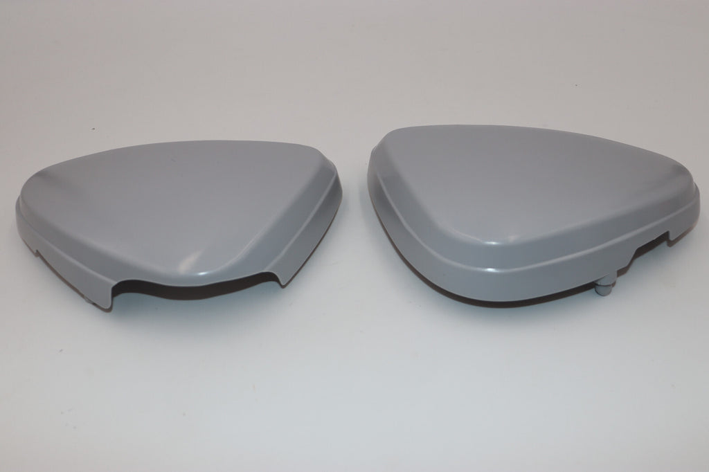 Honda SL70 Frame Side Covers Left & Right Reproduction UNPAINTED New