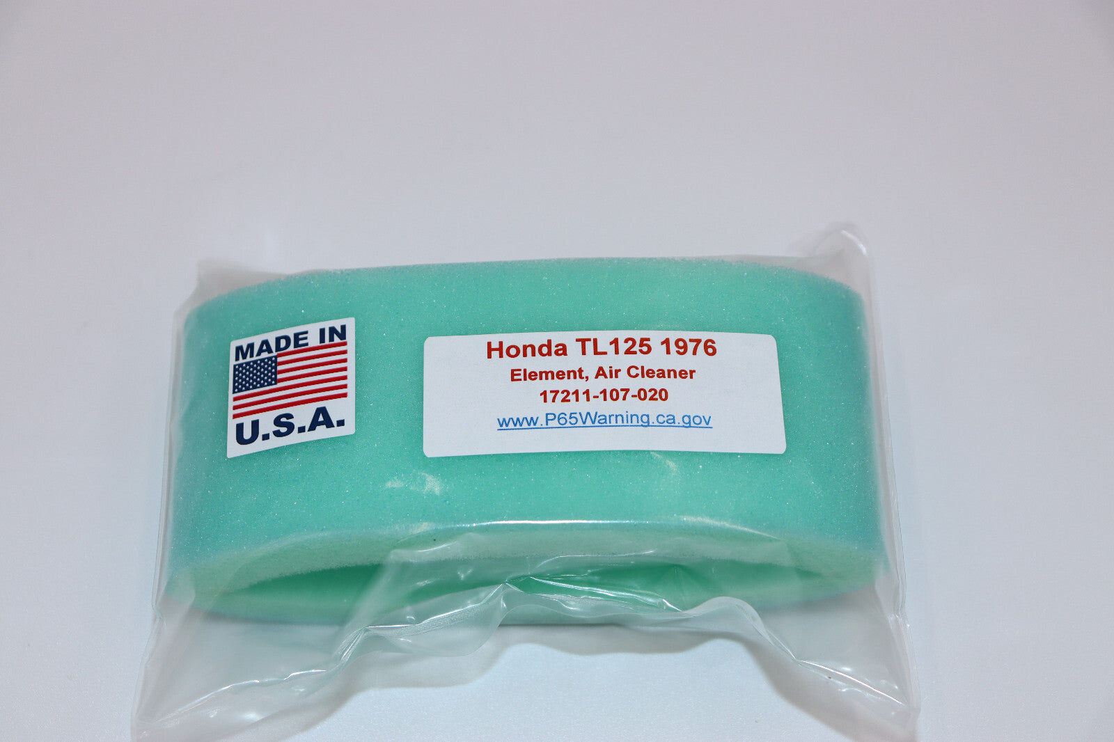 New Air Cleaner Filter Element HONDA TL125