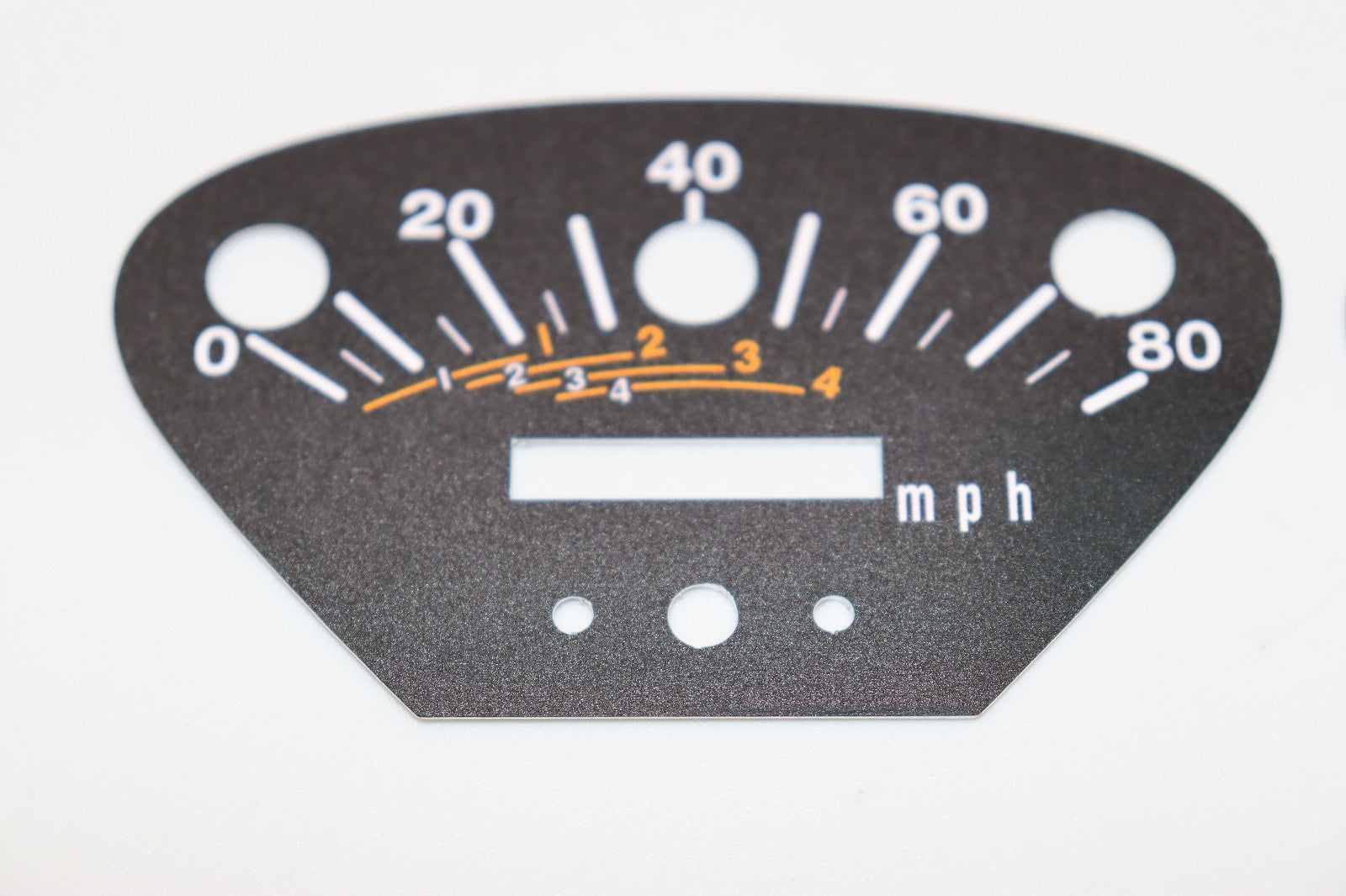 Honda CT90 K1 Speedometer Decal Nippondenso On Aluminum Plate 1969 K1B Model