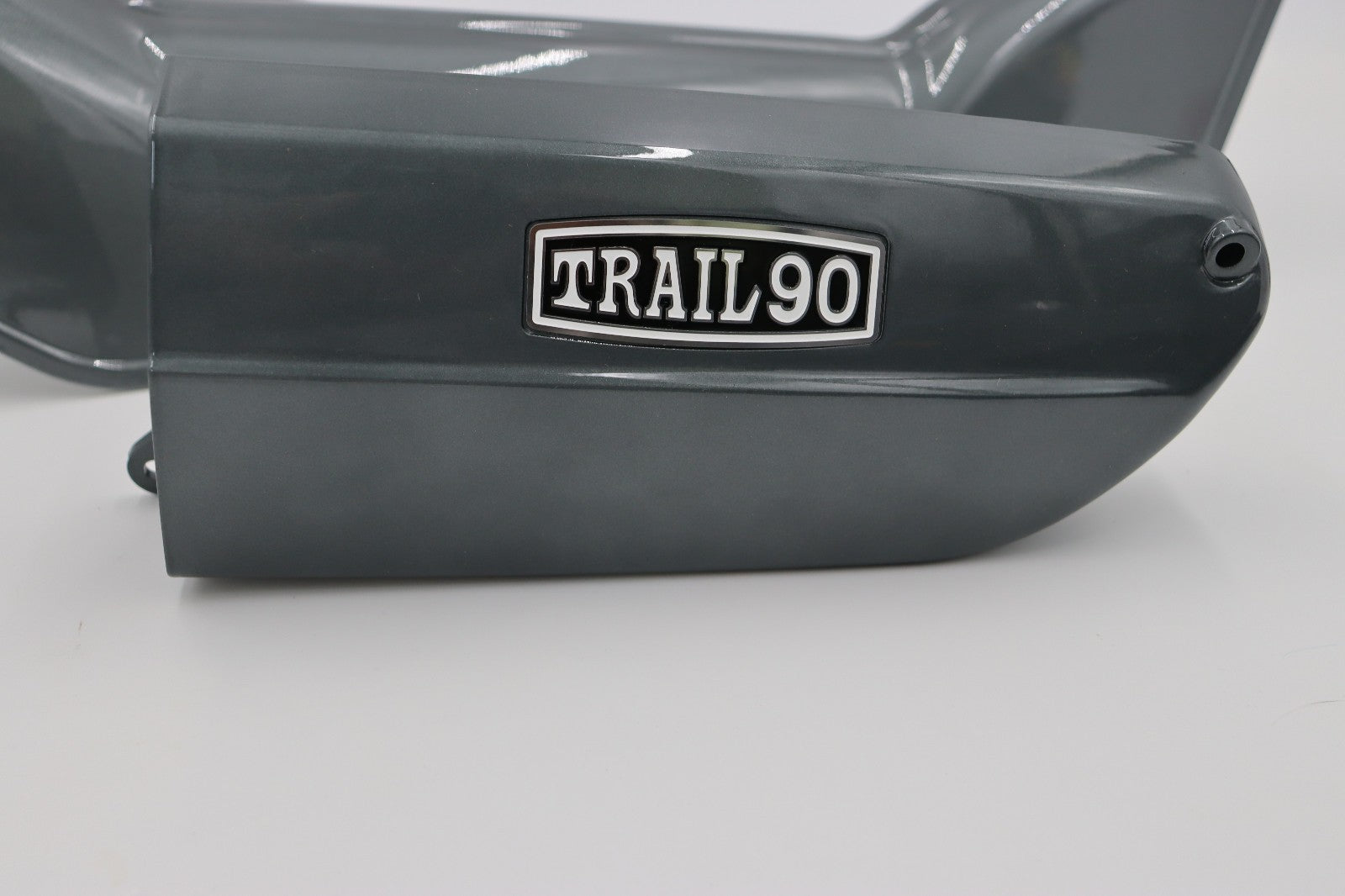 1969 Honda CT90 K1b Down Tube Cover & Air Box Dark Gray Metallic with Decals