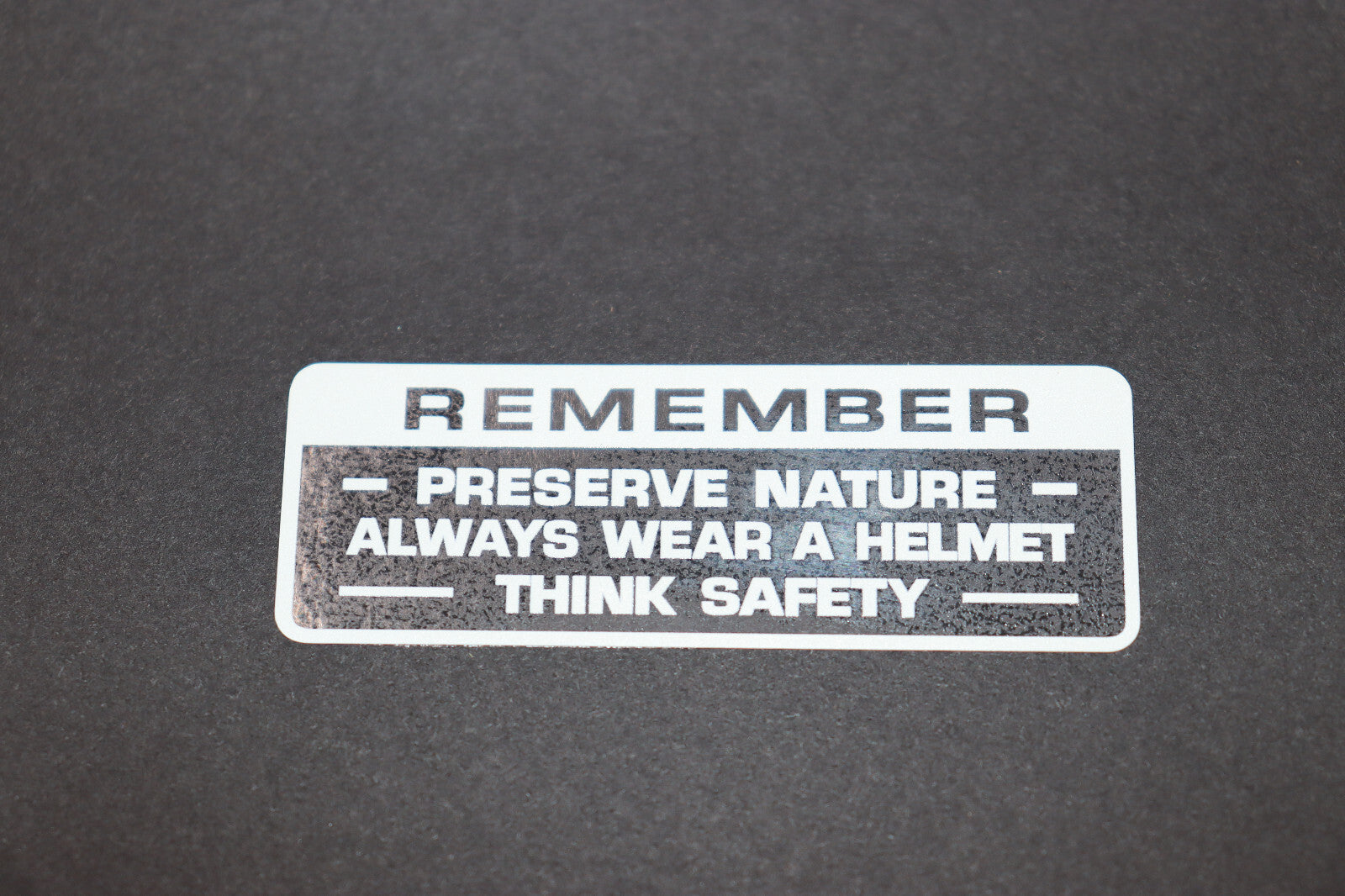 1974 Honda CT70 K3 Main Frame Decal (BLUE Trail70 Letters) Set With Safety Decal