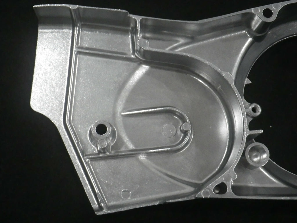 1974 Honda XR75  Chain Cover  11341-116-000  Painted, Honda Cloud Silver