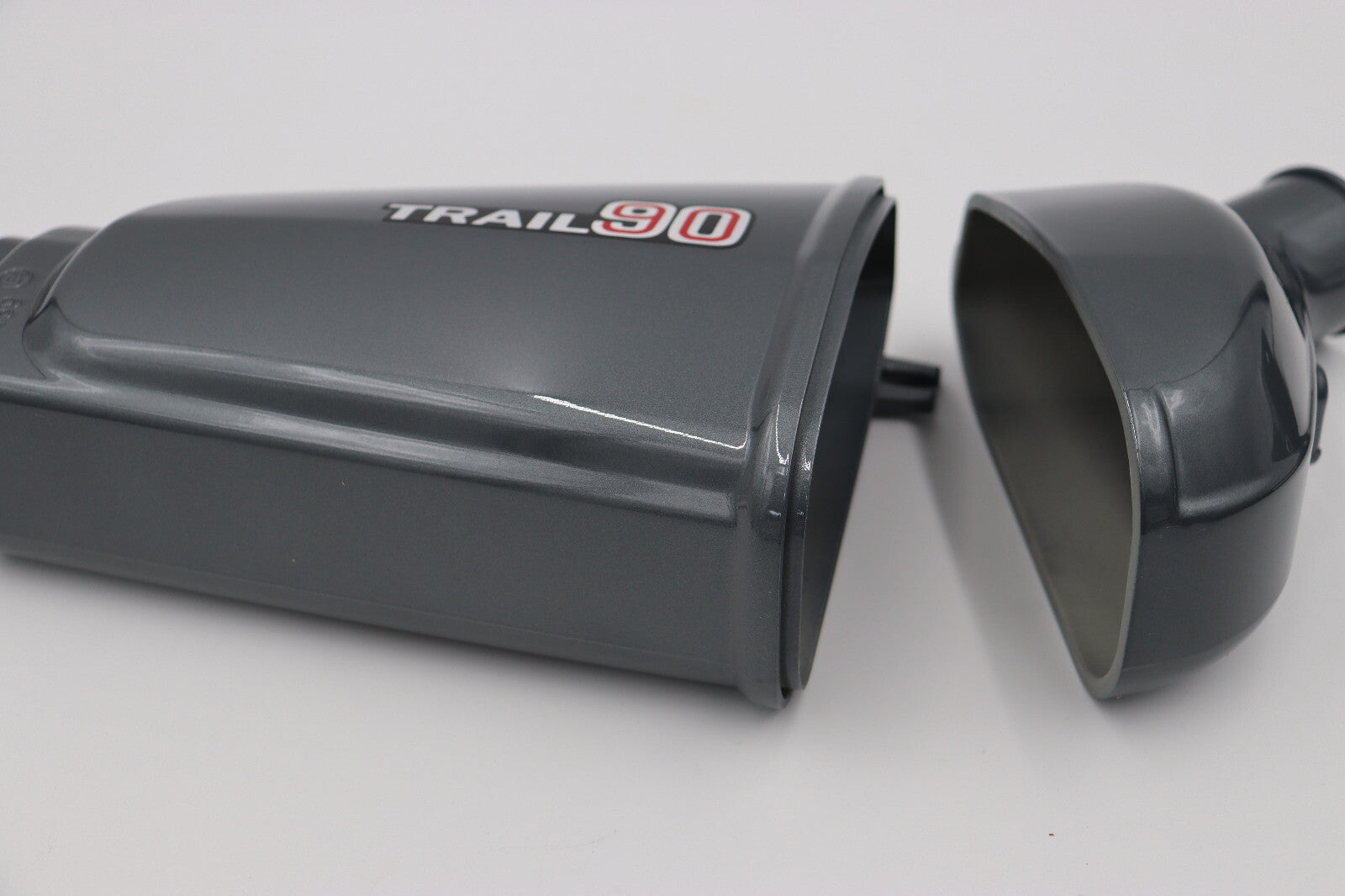 1971 Honda CT90 K3 Air Filter Box Dark Gray Metallic 1971 Trail90 with DECAL NEW