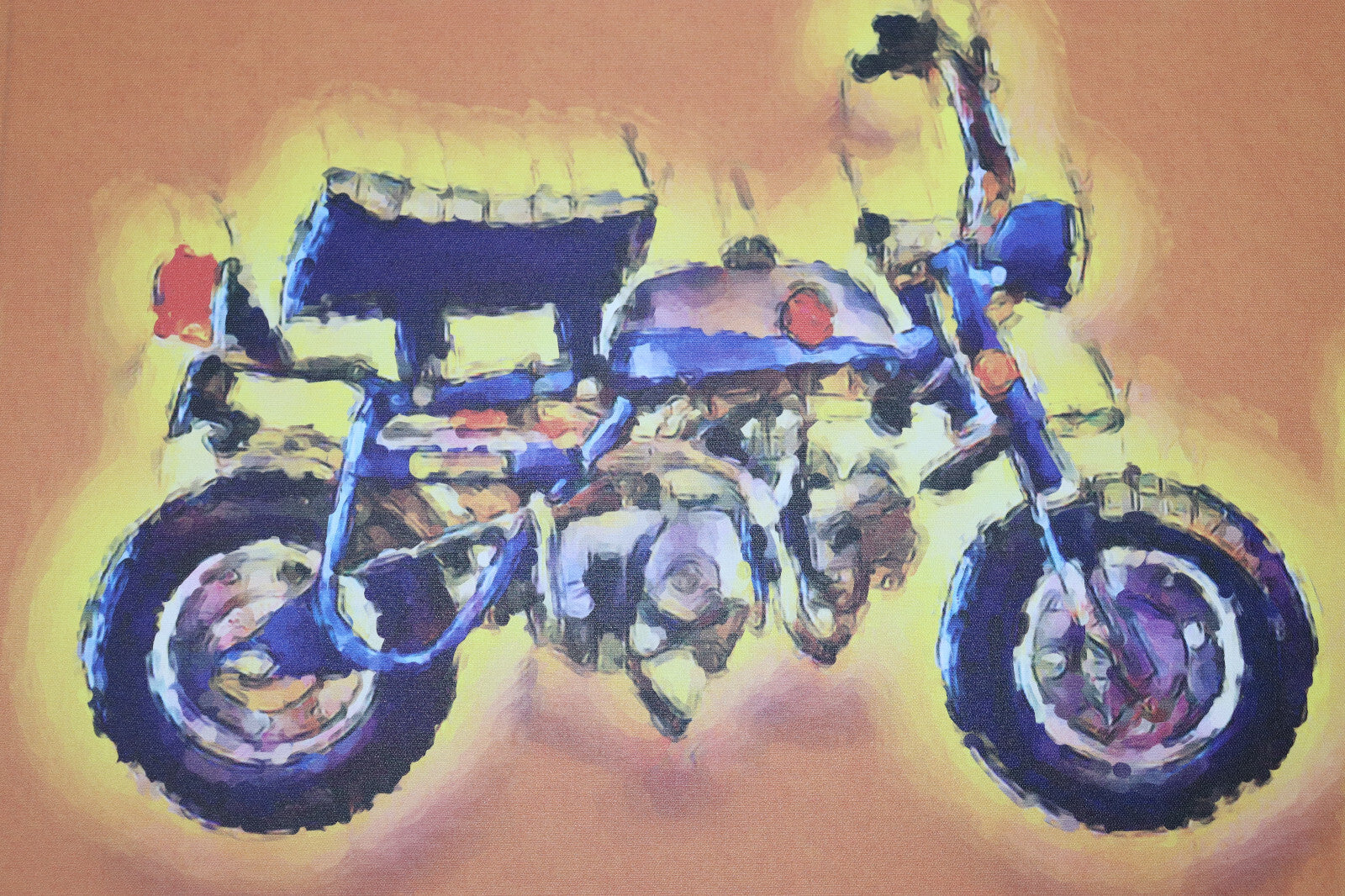 Honda Z50A K1  Print on Canvas