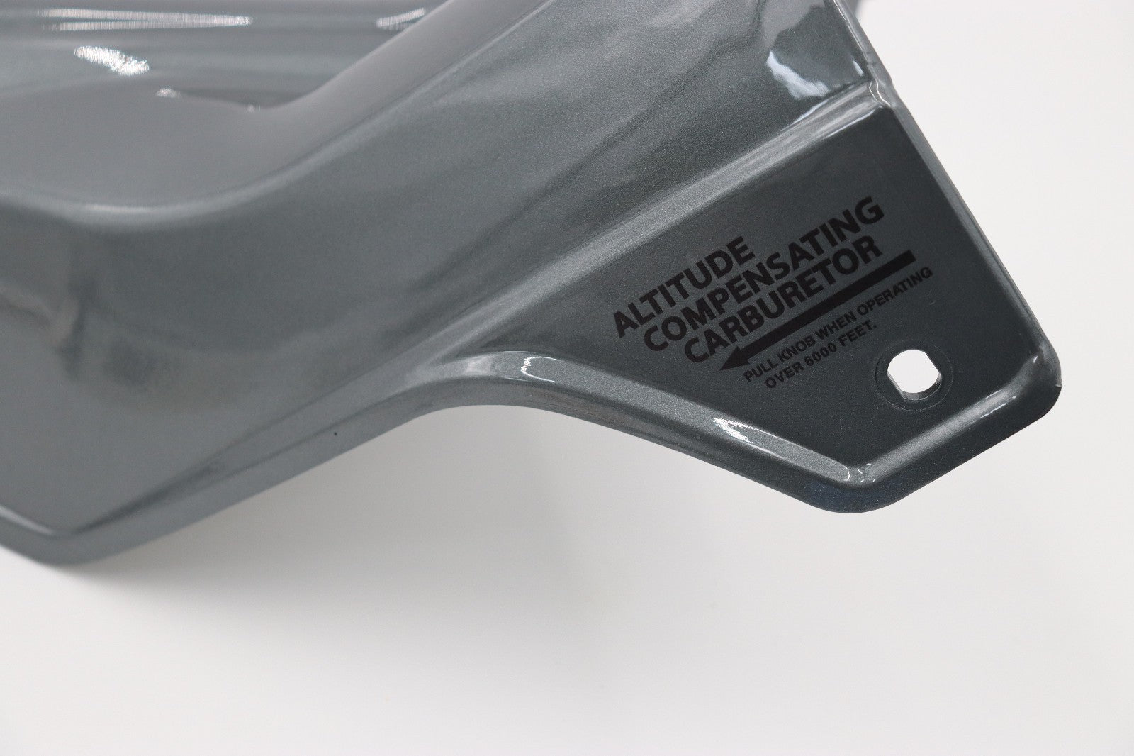 1969 Honda CT90 K1b Down Tube Cover & Air Box Dark Gray Metallic with Decals