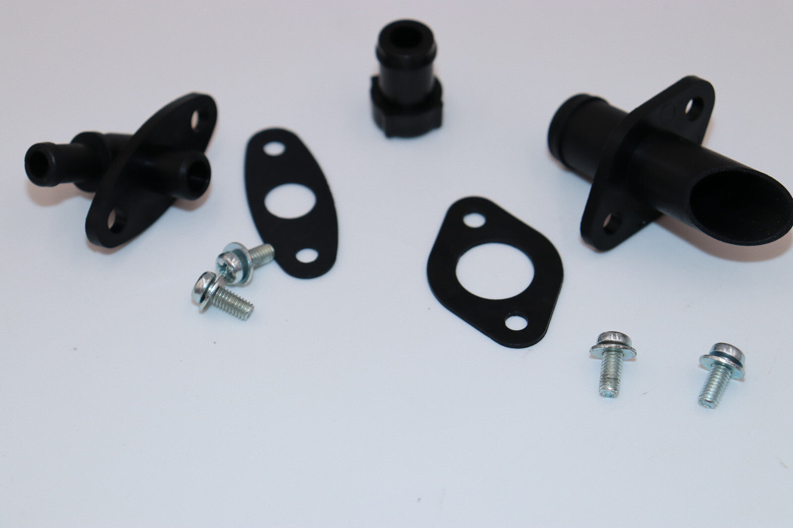 1984 Honda Trail 110 Air Filter Breather Fitting SET w/ Gaskets and OEM Screws