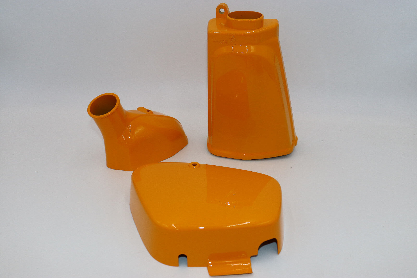 1978 Honda CT90 Air Filter Box & Battery Box BRIGHT YELLOW