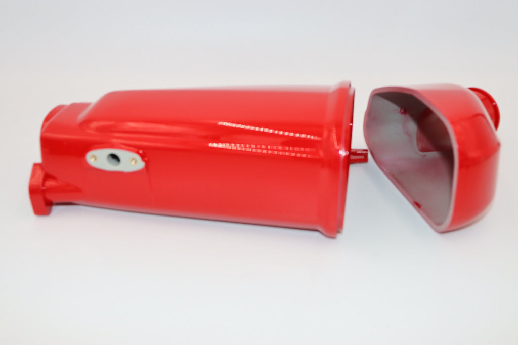 Honda CT110 Down Tube Cover & Air Cleaner Box 1982-1986 MONZA RED