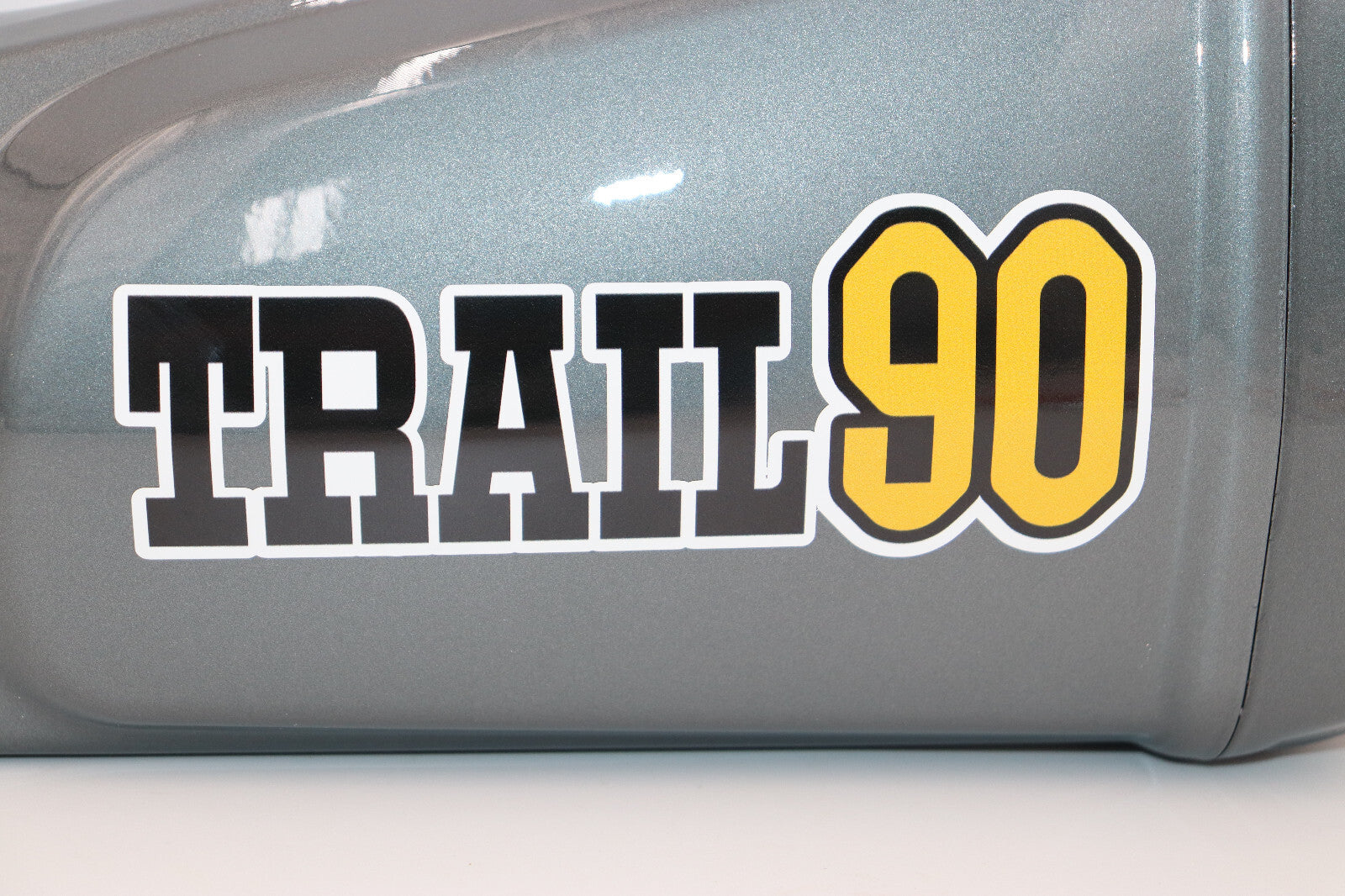 1974 CT90 K5 Air Box Decal Trail 90 YELLOW 87128-102-730 "NO AIR BOX just DECAL"