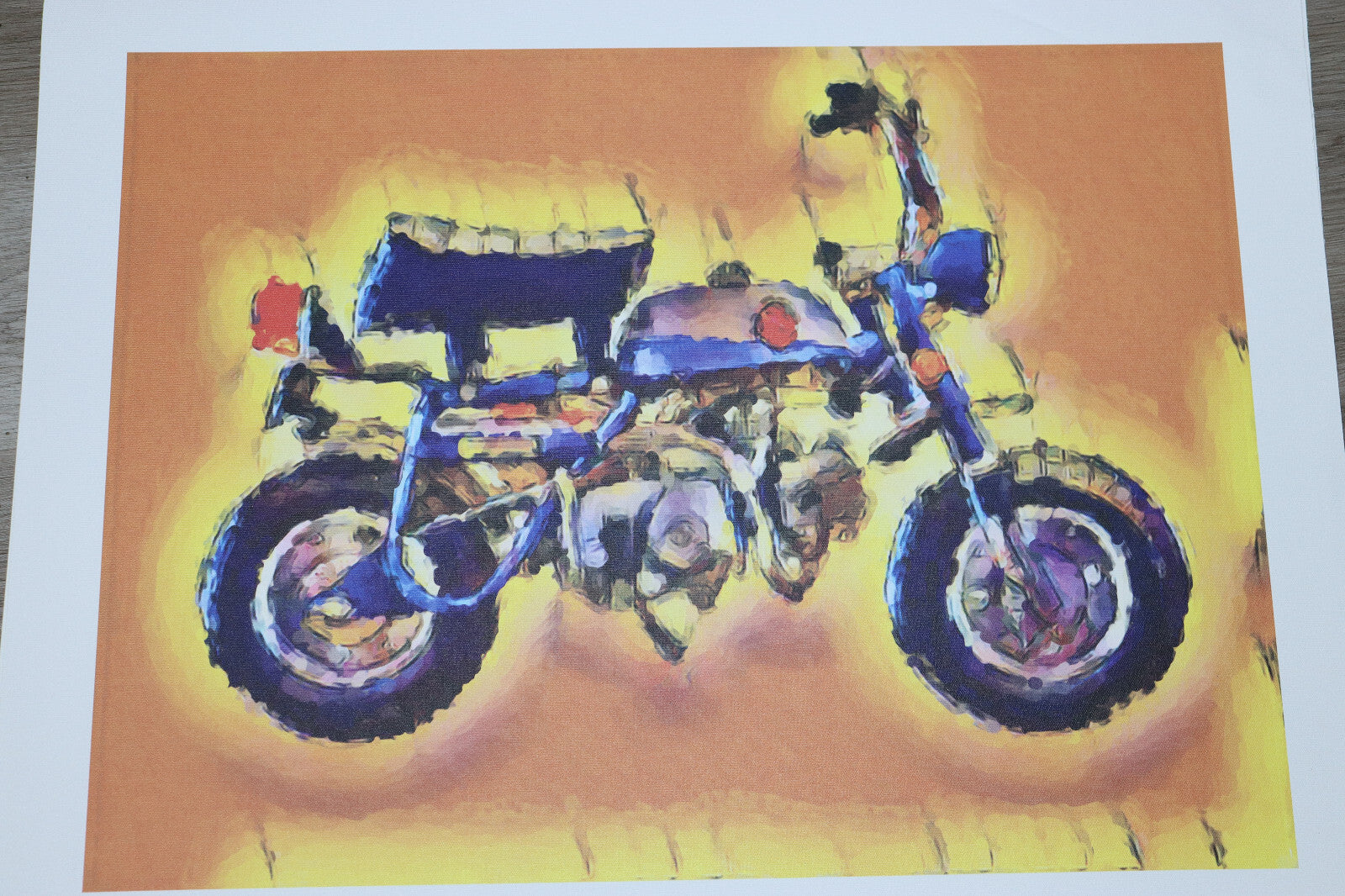 Honda Z50A K1  Print on Canvas