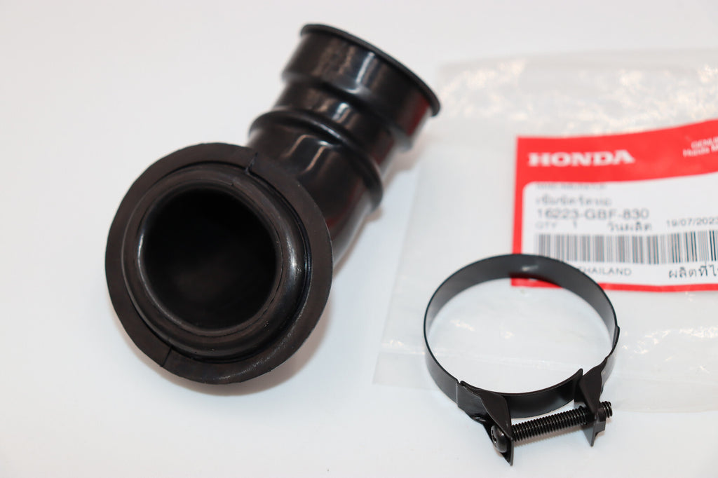 Honda ST90 Carburetor Intake Boot & OEM Honda Clamp  ALL YEARS 16223-GBF-830