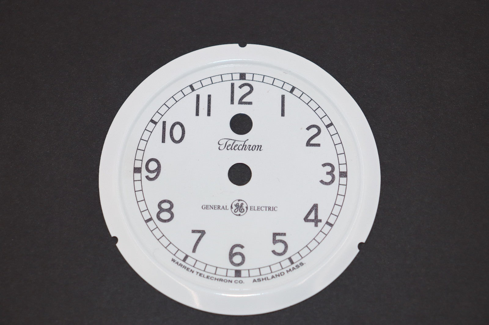 Vintage GE Clock  Face Decal GE Monitor Top Refrigerator  (Decal Only)