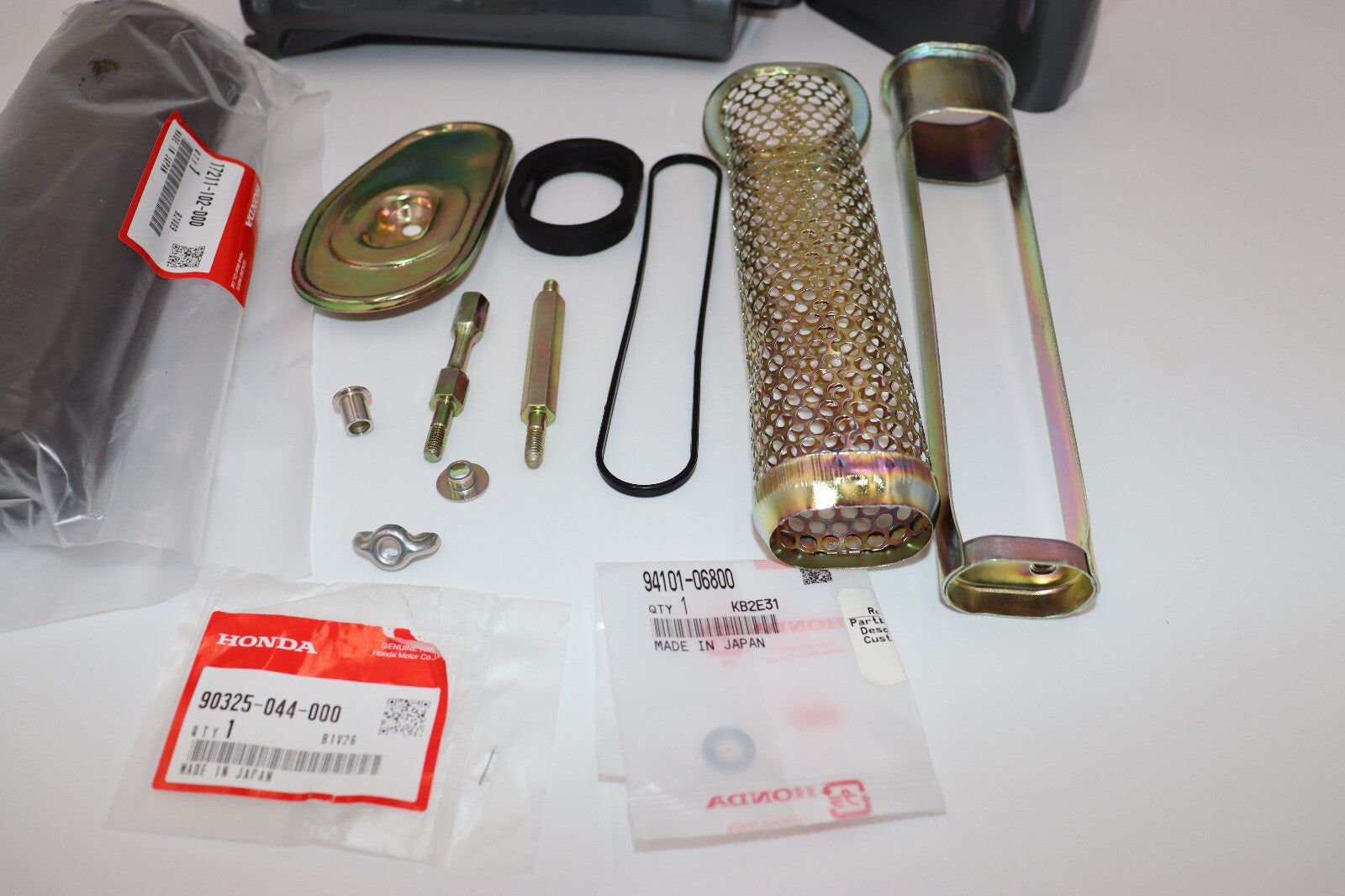 Honda CT90 Air Filter Box Dark Gray Trail90 1970-1974 With Hardware
