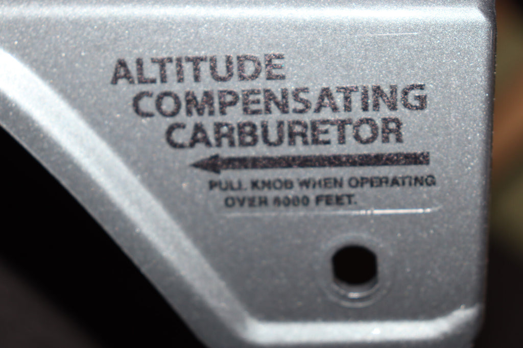 Honda CT90 CT110 Down Tube Cover Carburetor Decal