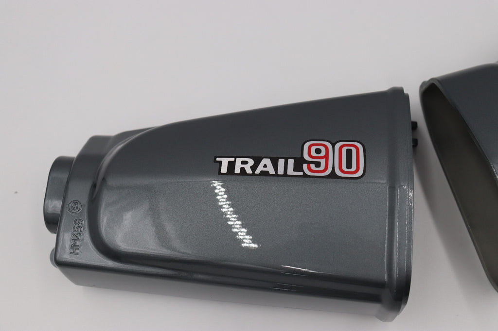Honda TRAIL90  Down Tube Cover & Air Filter Box NEW  with Decals CT90 K3 1971