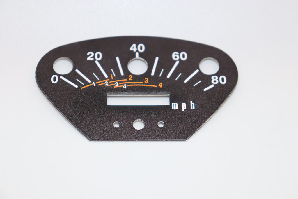 Honda CT90 K1 Speedometer Decals 1969 CT90 K1b Speedometer Restoration Decal