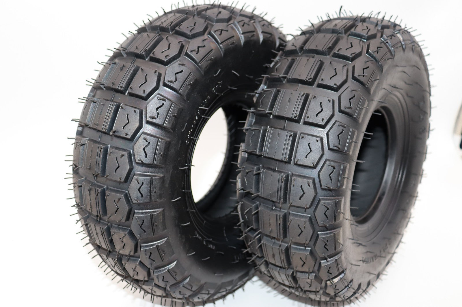 1974 Honda QA50 Tires 4.00x5 NEW Correct Tread Pattern 2 Tire Set