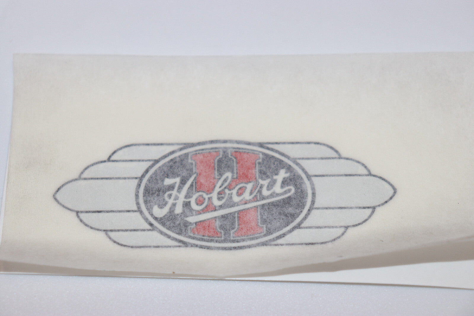 Antique Hobart Decal Reproduction On CHROME Film. Vintage Hobart Mixer Decal