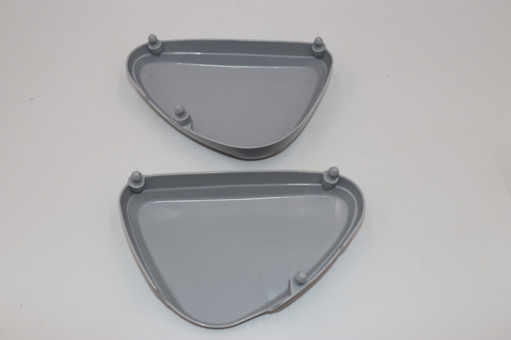 1971 Honda SL70 Frame Side Covers Left & Right Reproduction UNPAINTED New