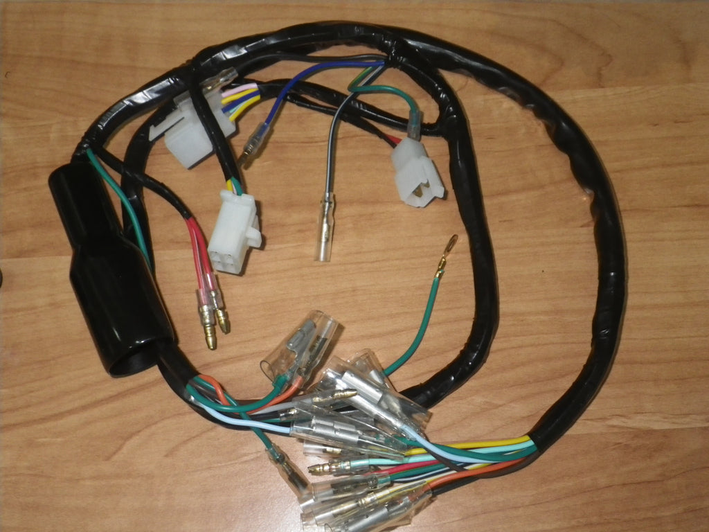 Honda ST90 Wiring Harness, Ignition Switch with Steering Lock and Helmet Lock