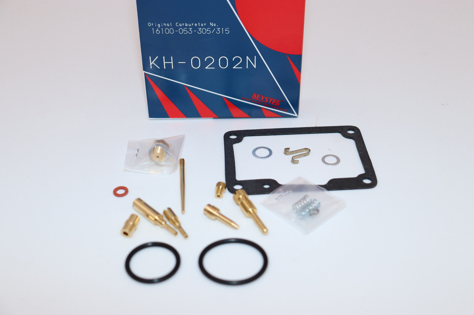 HONDA CT90 Carburetor Rebuild Kit with Filter Screen, 66-68 KH-0202N CT200