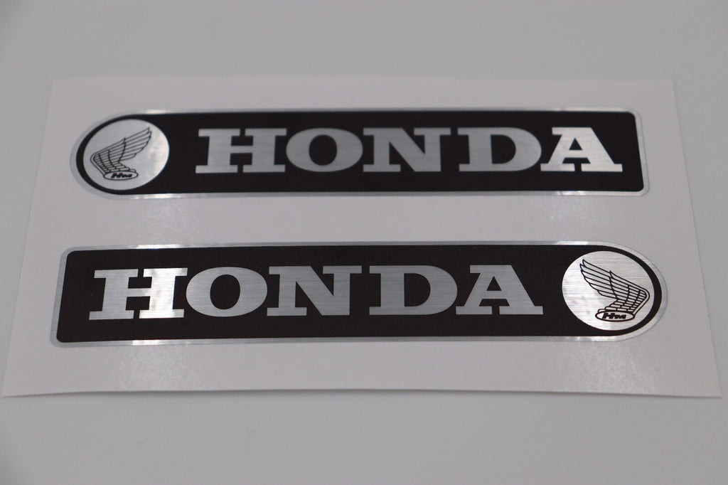 DECALS CT90K1 DOWN TUBE COVER EMBLEM SET of 2 Decals 87122-076-020 87121-076-020