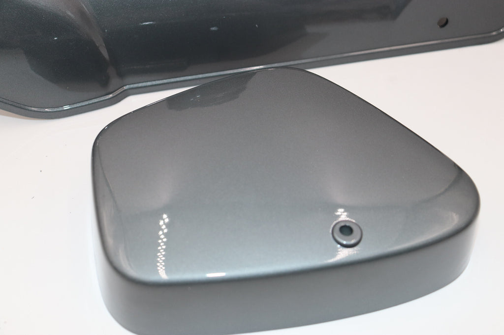 1969 Honda CT90 K1b Down Tube Cover, Air Box, & Batt. Cover Dark Gray Metallic