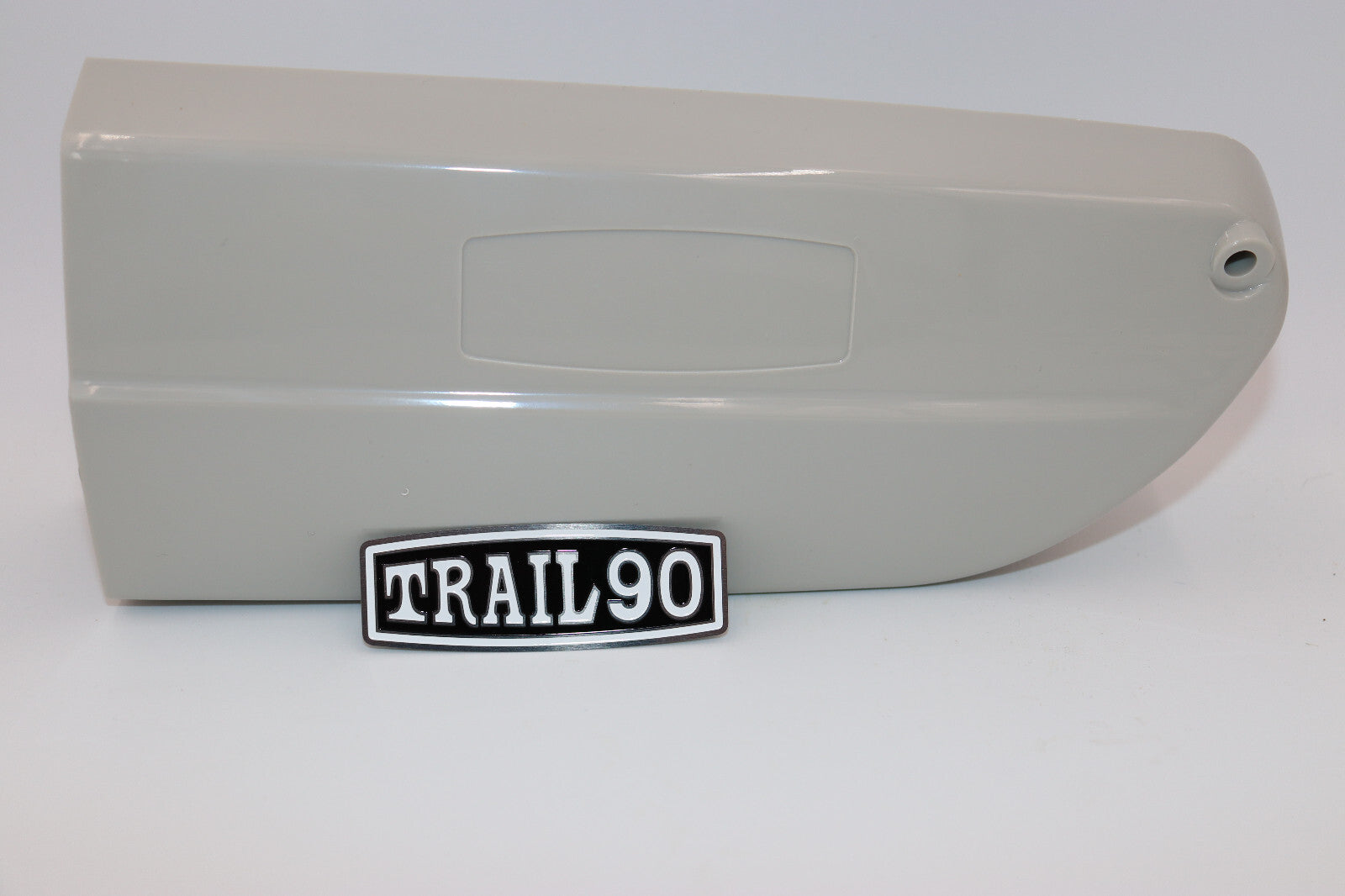 1969 Honda Trail 90 Air Filter Housing. CT90 Air Cleaner Unpainted With EMBLEM