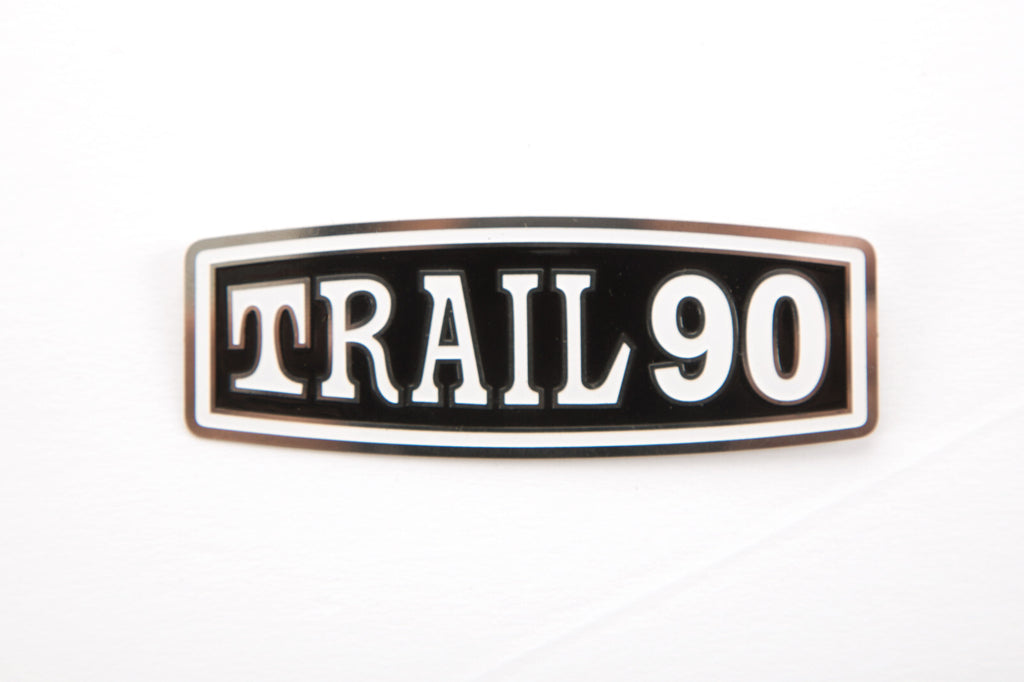CT90 K1 DOWN TUBE COVER Decals & Air Box Emblem Set