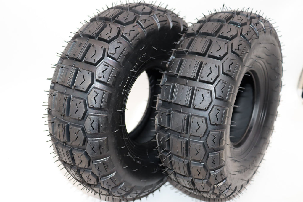 1973 Honda QA50 Tires 4.00x5 NEW Correct Tread Pattern 2 Tire Set